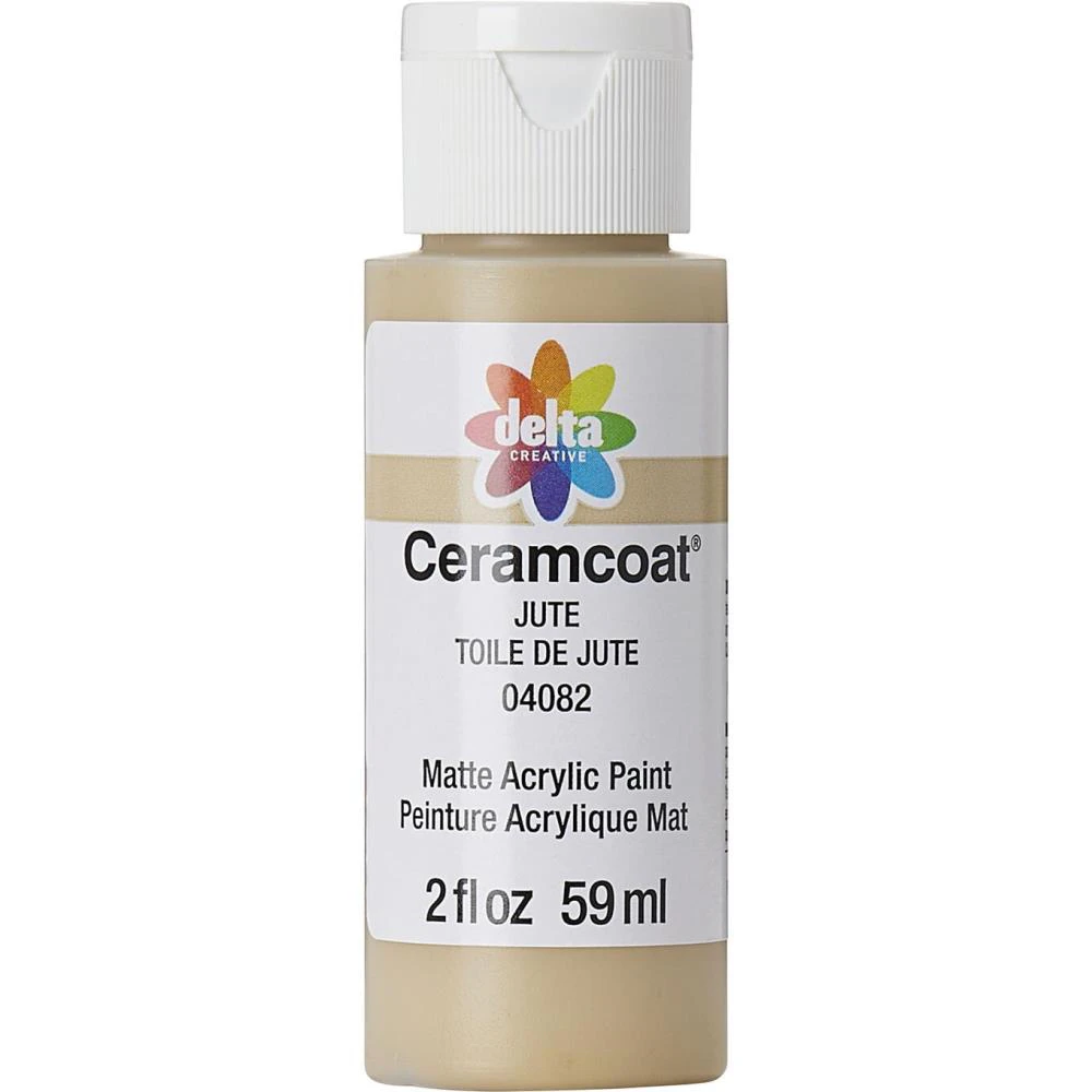 Delta Ceramcoat Acrylic Paint 2oz - Jute*