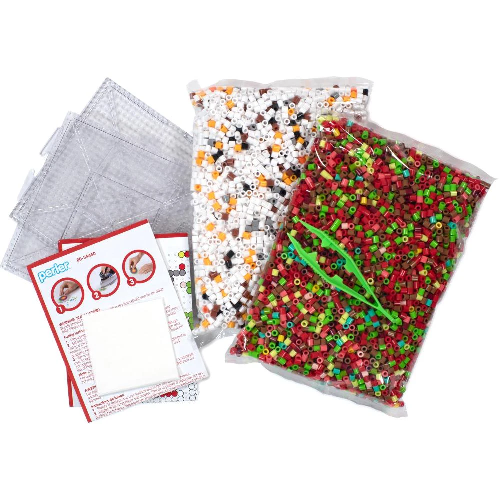 Perler Fused Bead Kit 3D Toy Shop - Gingerbread*