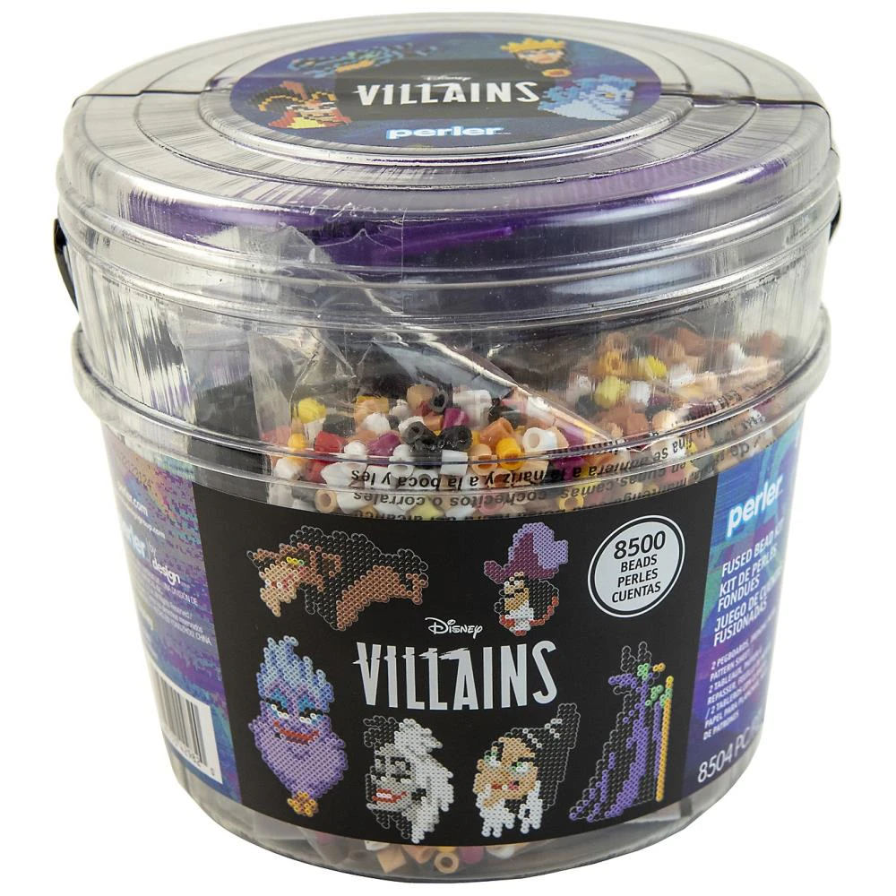 Perler Fused Bead Bucket Kit - Disney Villains*