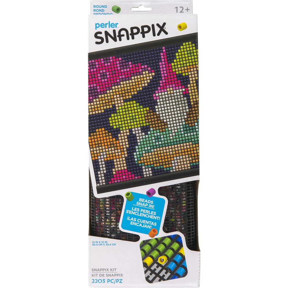 Perler Snappix Kit 12"x 12" - Mushroom Gnome*