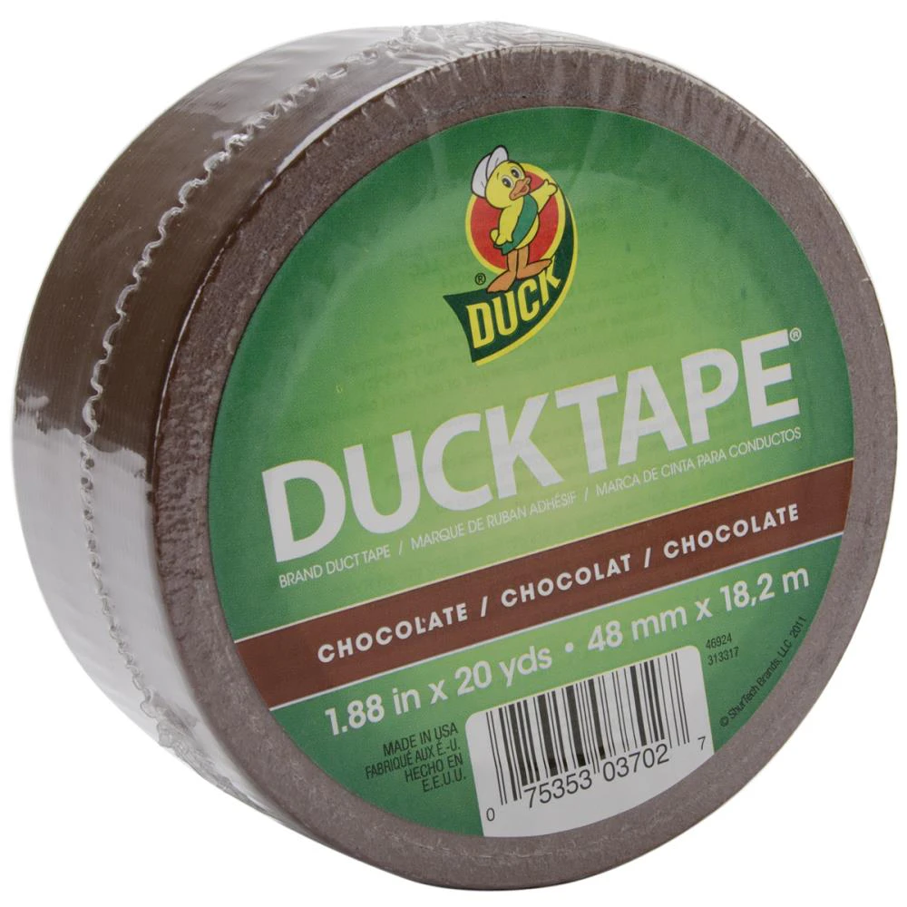 Duck Tape 1.88"X20yd Chocolate