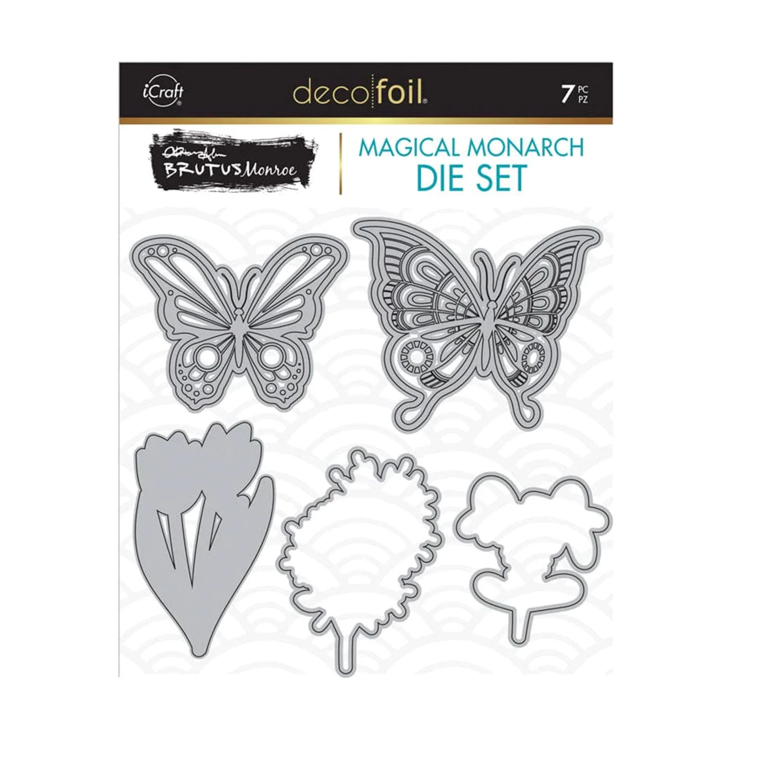 Brutus Monroe & Deco Foil Die Set - Magical Monarch*