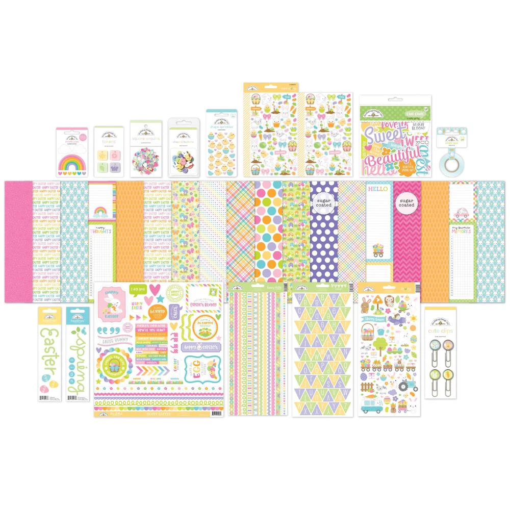 Doodlebug Collection Value Bundle Easter, Bunny Hop*