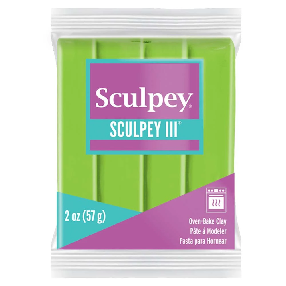 Sculpey III Oven-Bake Clay 2oz. - Granny Smith*