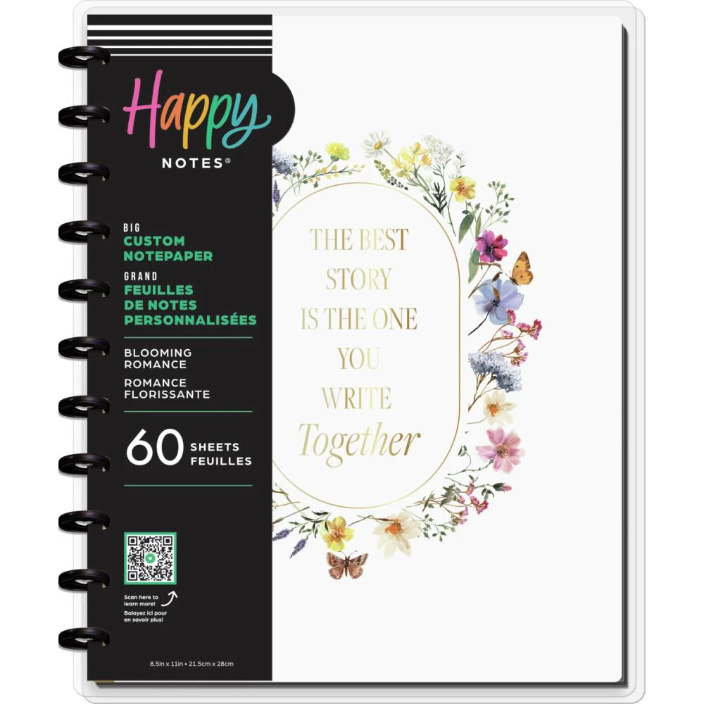 Happy Planner Big Notebook Blooming Romance*