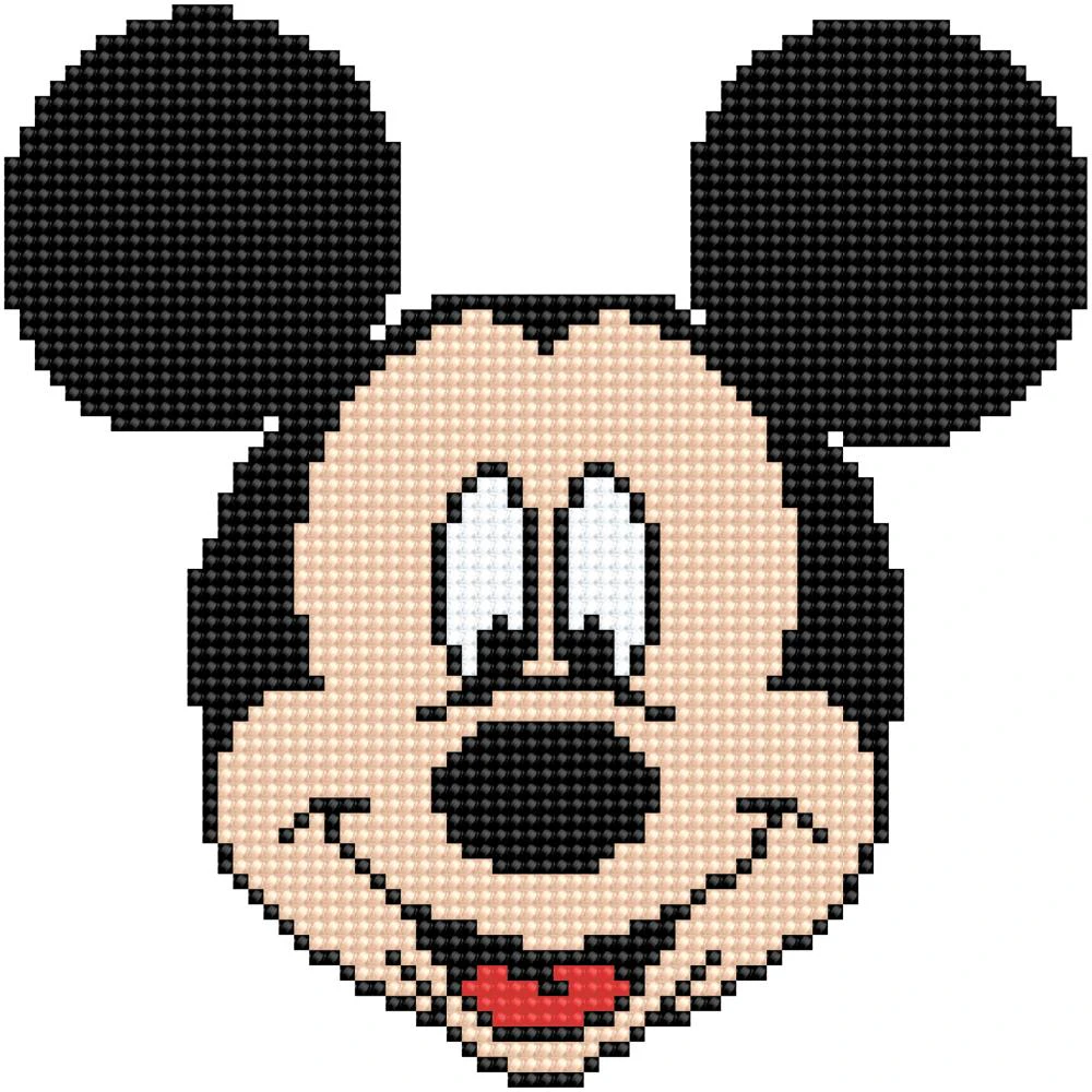 Diamond Dotz Diamond Embroidery Facet Art Kit 8.6"X8.6" - Mickey Head*