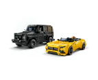 Lego® Speed Champions Mercedes-amg G 63 & Mercedes-amg Sl 63 76924 Car Toys, 2 Building Sets With 2 Driver Minifigures,