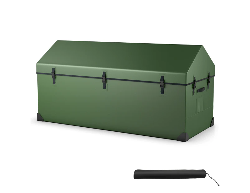 Costway Waterproof Outdoor Storage Box 658L Container Gadern Tool Sheds