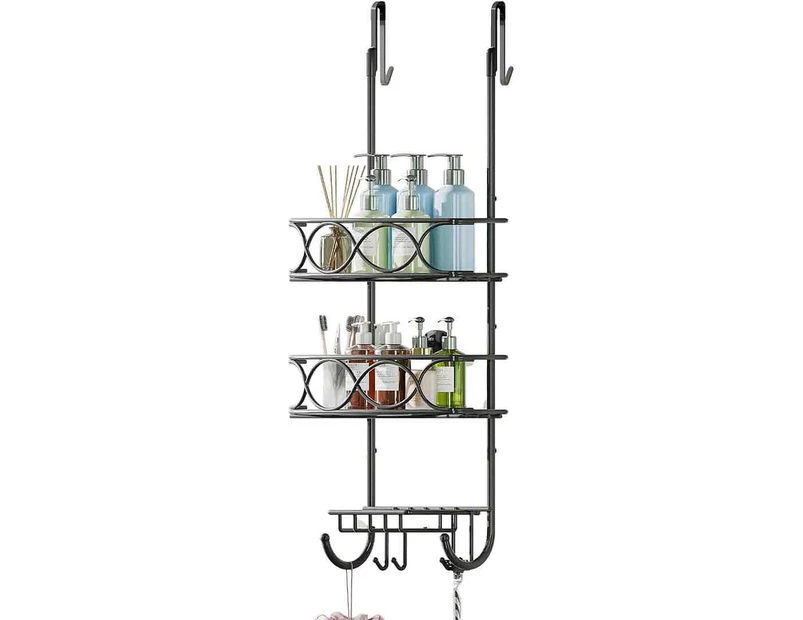 Hanging Organizer, Sturdy Shelf - Black