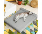 Pawz Pet Bed Chew Proof Memory Foam Orthopedic Waterproof Inner Washable Grey XXL