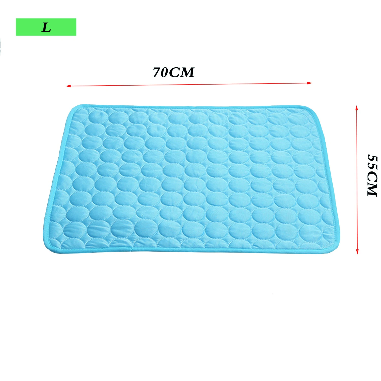 Pet Cooling Mat Cat Dog Puppy Sofa Gel Non Toxic Bed Summer Cold Ice Pad S/M/L