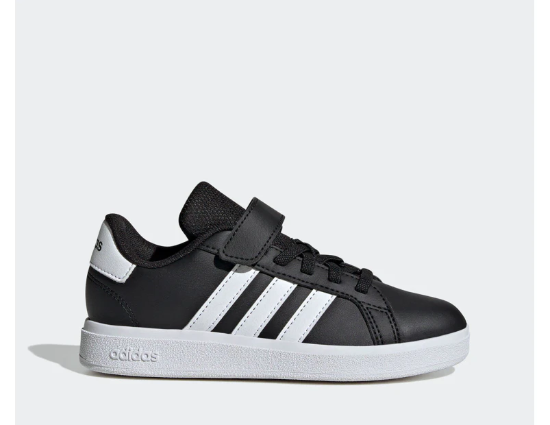 Adidas Kids' Grand Court 2.0 Sneakers - Core Black/Cloud White