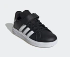 Adidas Kids' Grand Court 2.0 Sneakers - Core Black/Cloud White