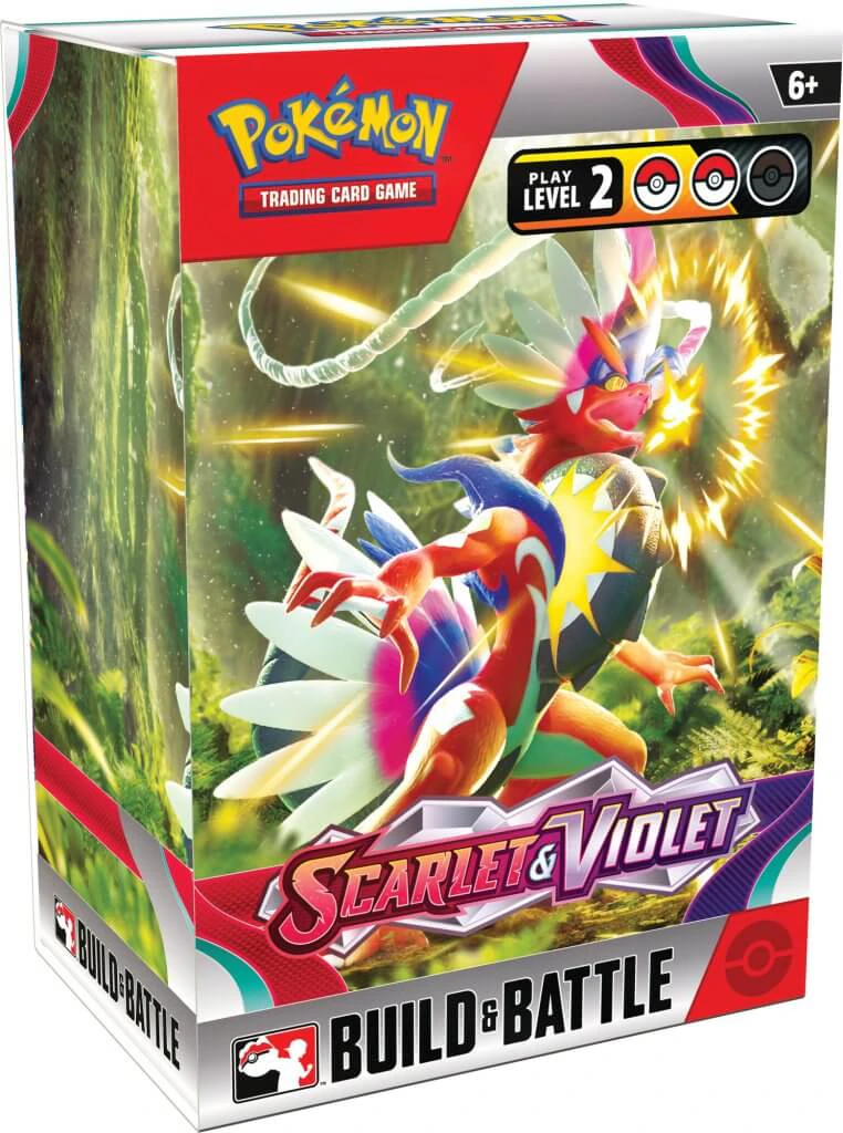 Pokemon TCG: Scarlet and Violet Build and Battle Box