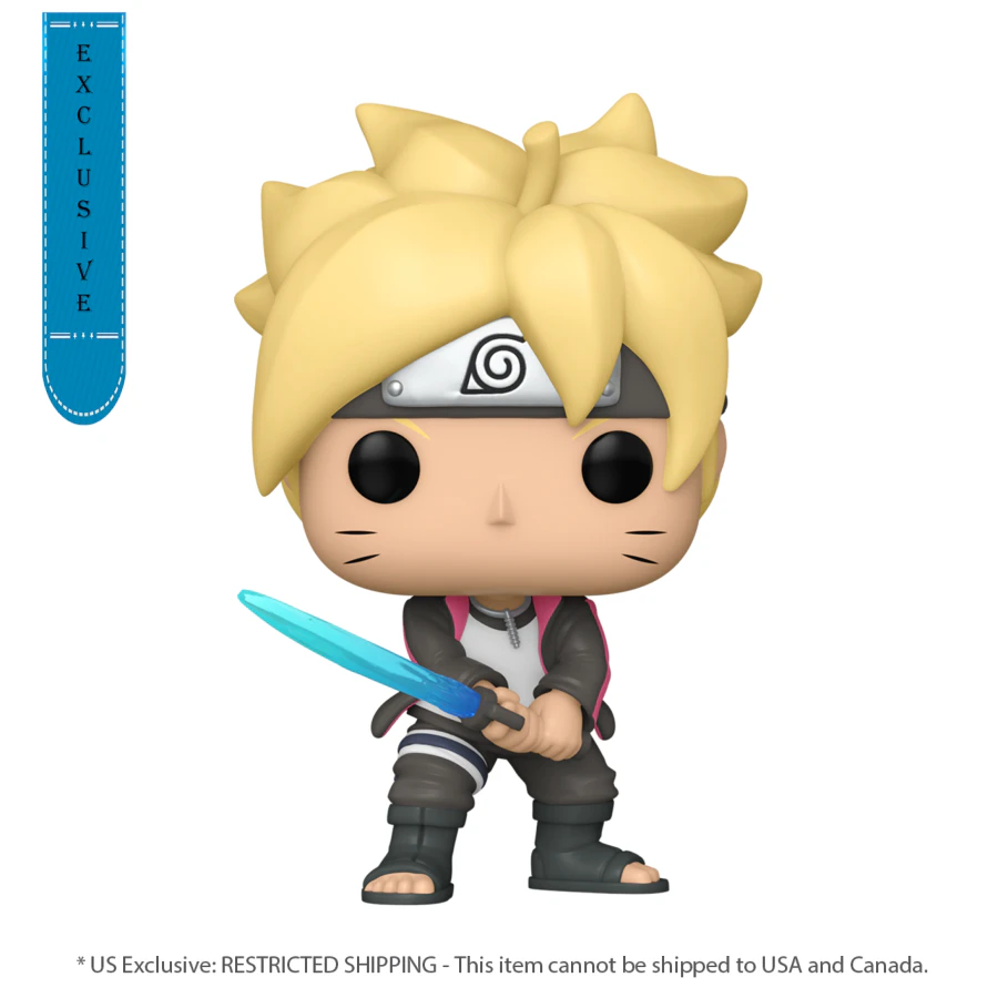 Boruto Boruto With Chakra Sword Us Exclusive Pop! Vinyl