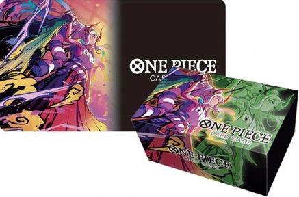 One Piece Card Game Playmat And Storage Box Set Yamato