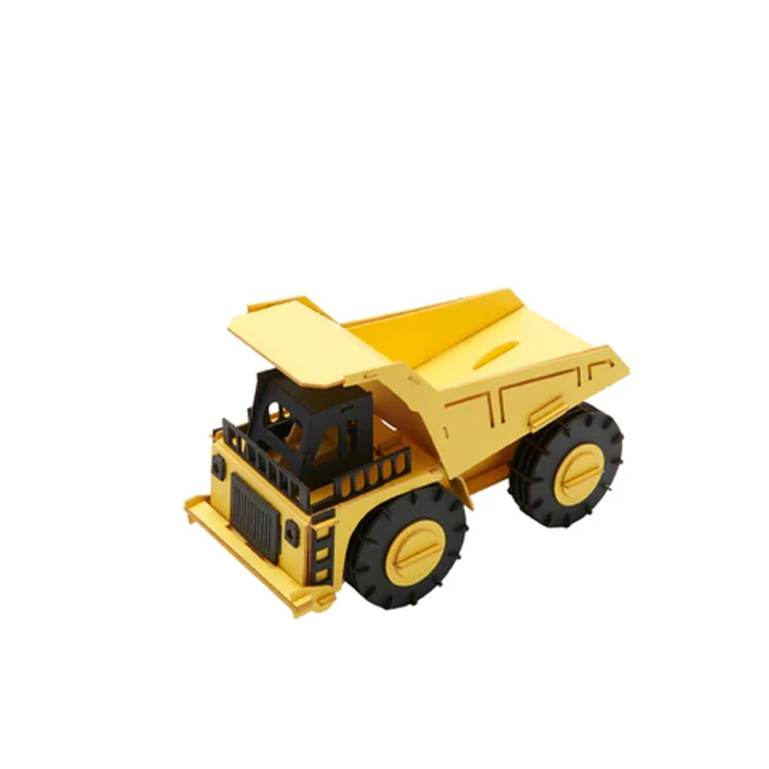 Aozora Cars Craft Dump Truck Paper Model