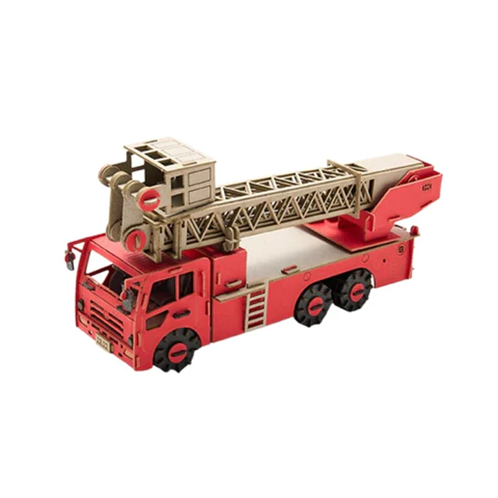 Aozora Cars Craft Fire Truck Paper Model