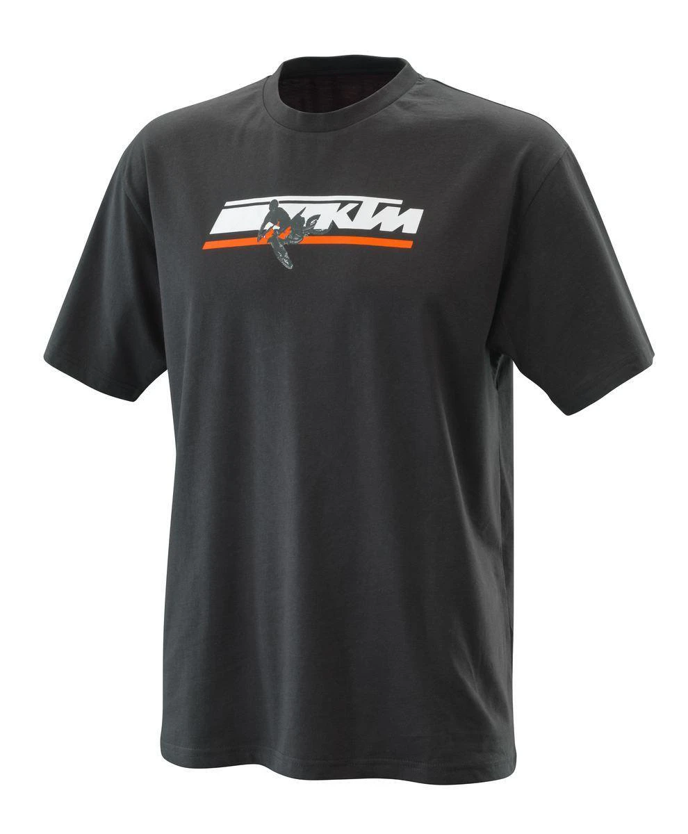 Men's KTM Tracked Tee Black