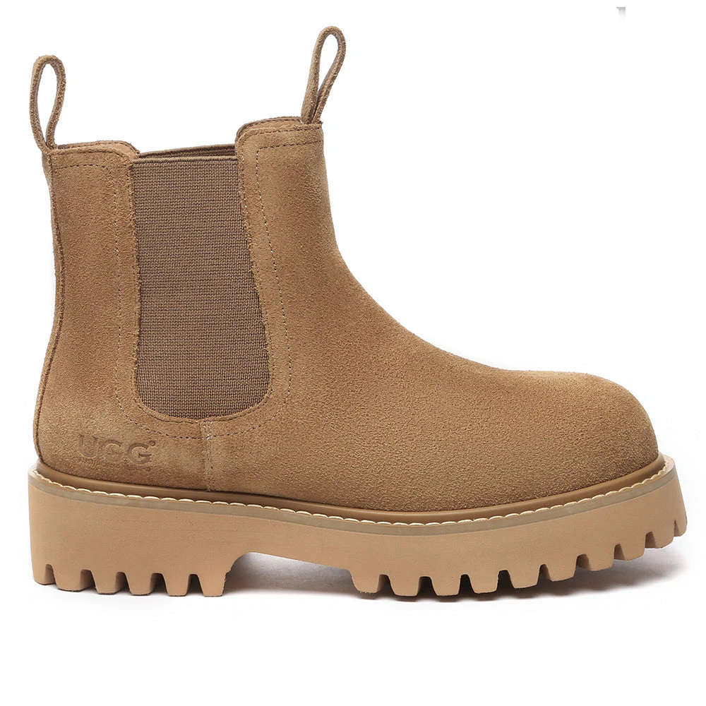 Women Chelsea Boots - Chestnut