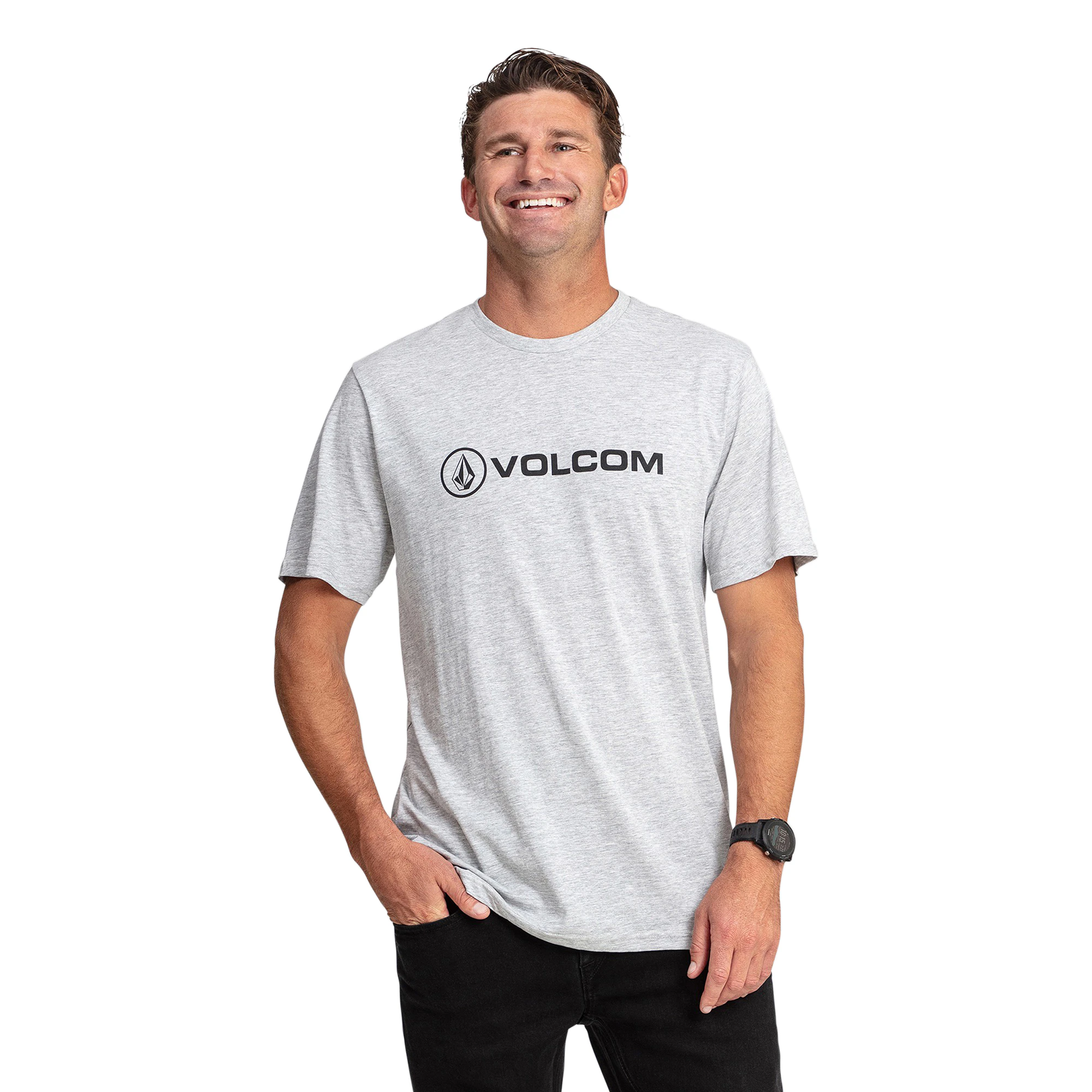 Volcom Men's Stonicon Heather Short Sleeve Tee