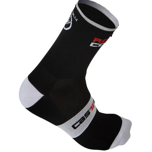 Castelli Mens Rosso Corsa 13 Socks - Black