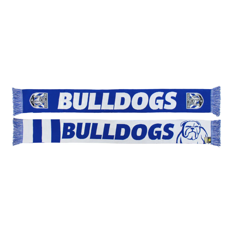 Canterbury Bulldogs NRL Burley Sekem Defender Scarf! BNWT!