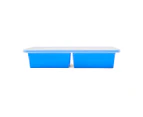 2 Compartment Freezer Pod, Blue - Anko