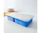 2 Compartment Freezer Pod, Blue - Anko