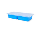 2 Compartment Freezer Pod, Blue - Anko