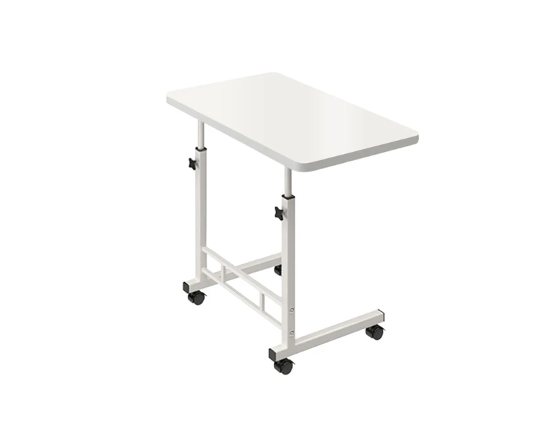 Foret Mobile Laptop Computer Bedside Study Desk Stand Adjustable Portable Table White