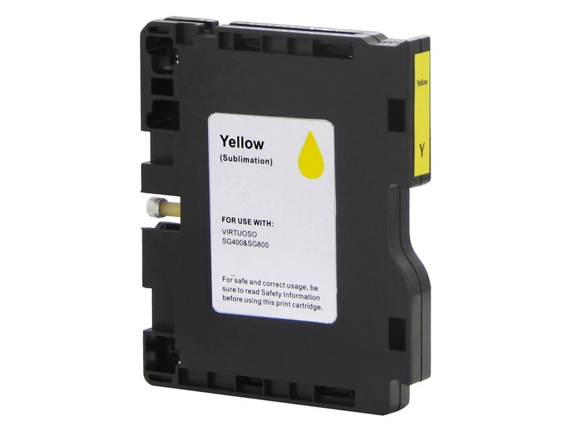 Generic Sawgrass Virtuoso SG400 SG800 Yellow Sublimation Ink Cartridge - 40ml