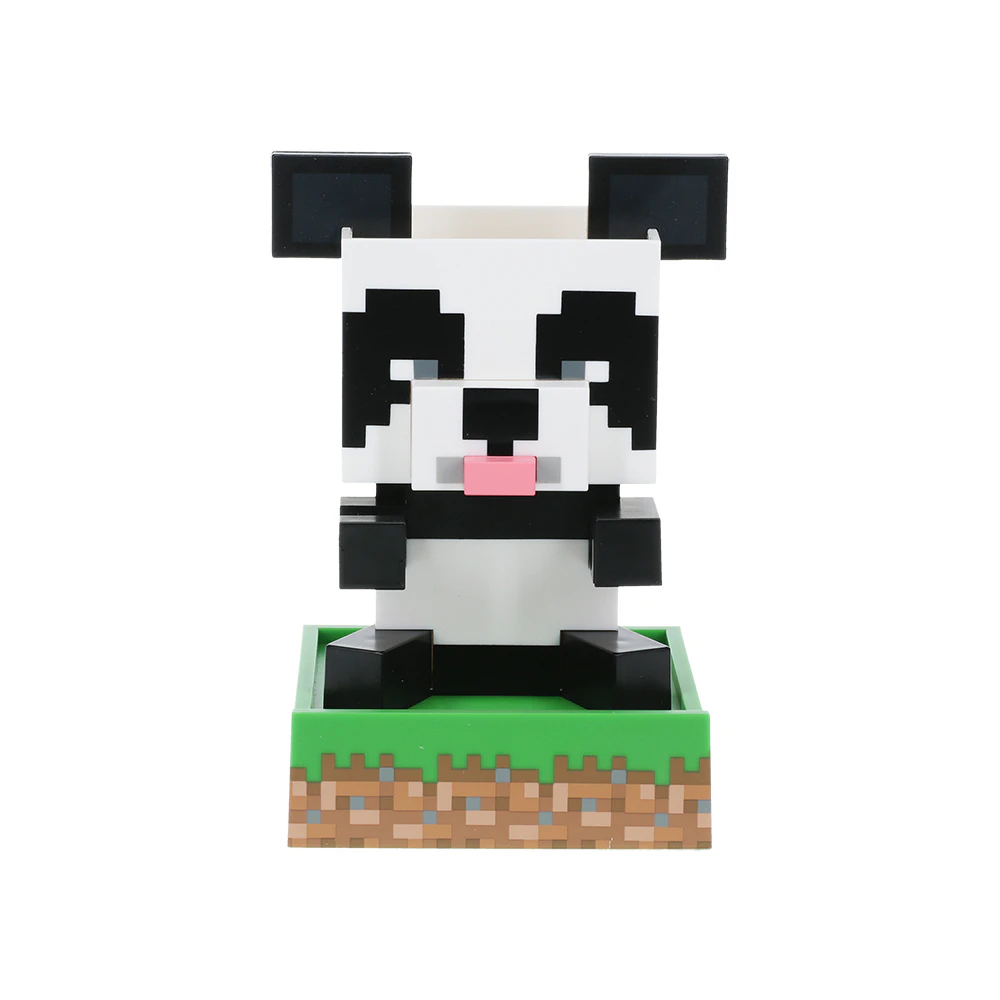 Minecraft 15cm Panda Desktop Tidy Pen/Pencil Pot Trinket Table/Desk Organiser