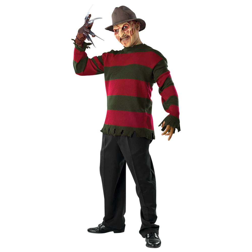 Freddy Krueger Sweater Mens Halloween Costume Mens