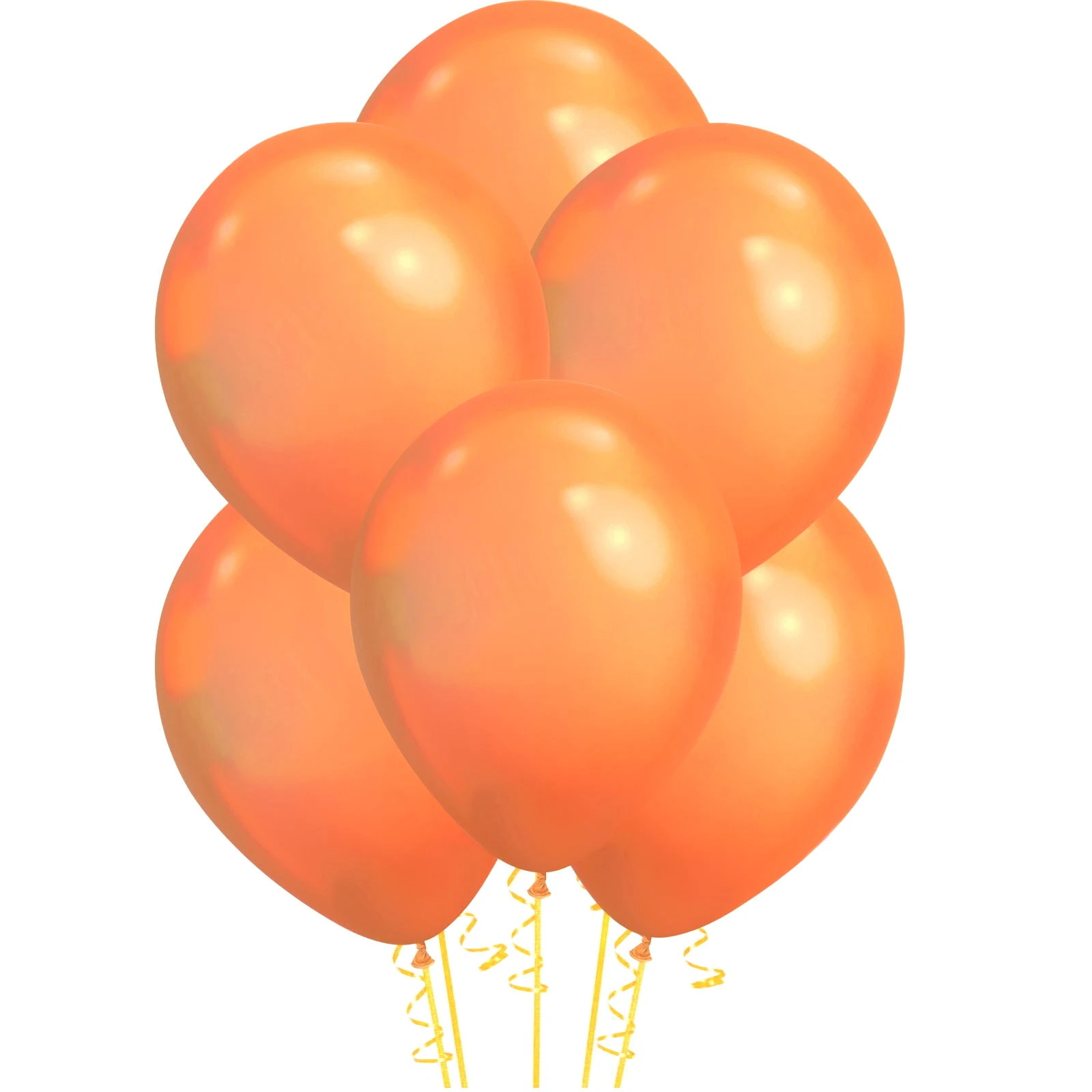 Orange Pearl Balloons 30cm (Pack of 20)