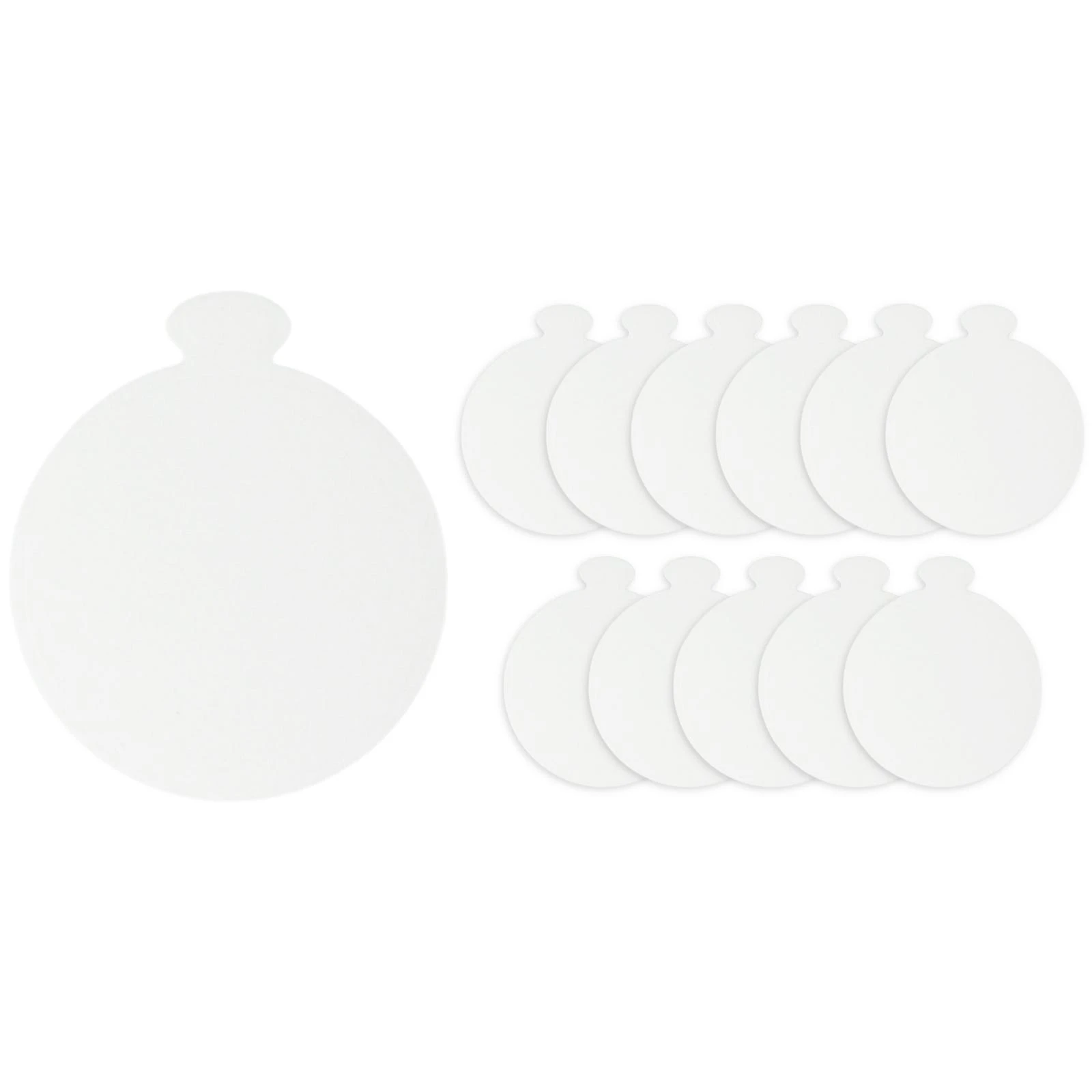 White Mini Round Cake Boards 8.5cm (Pack of 12)