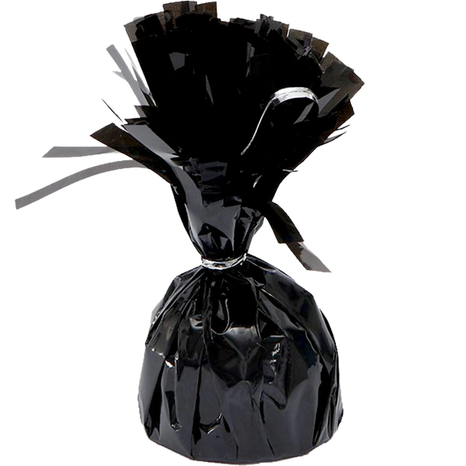 Black Foil Balloon Weight 11cm