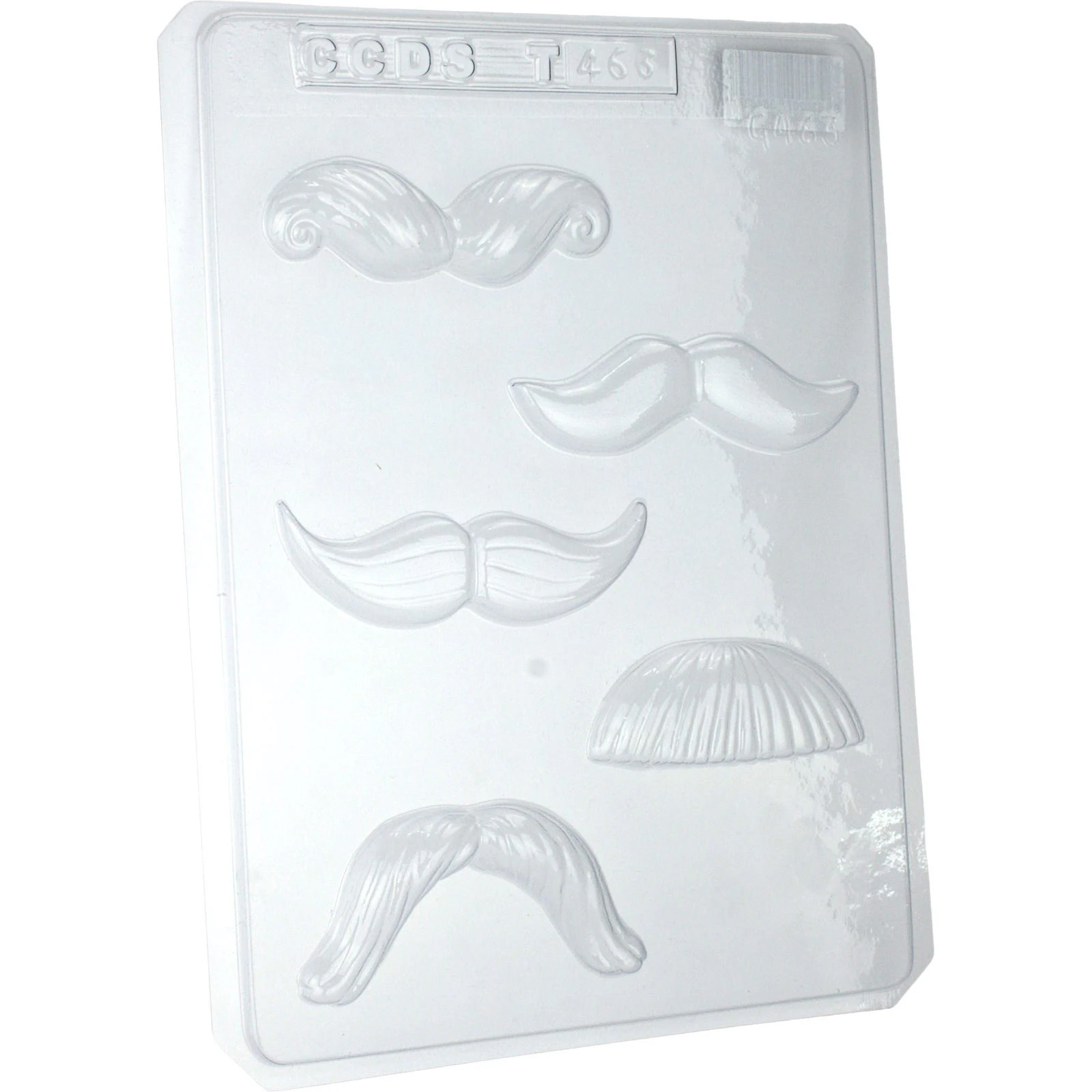 Moustache Plastic Chocolate Moulds (1 Sheet)