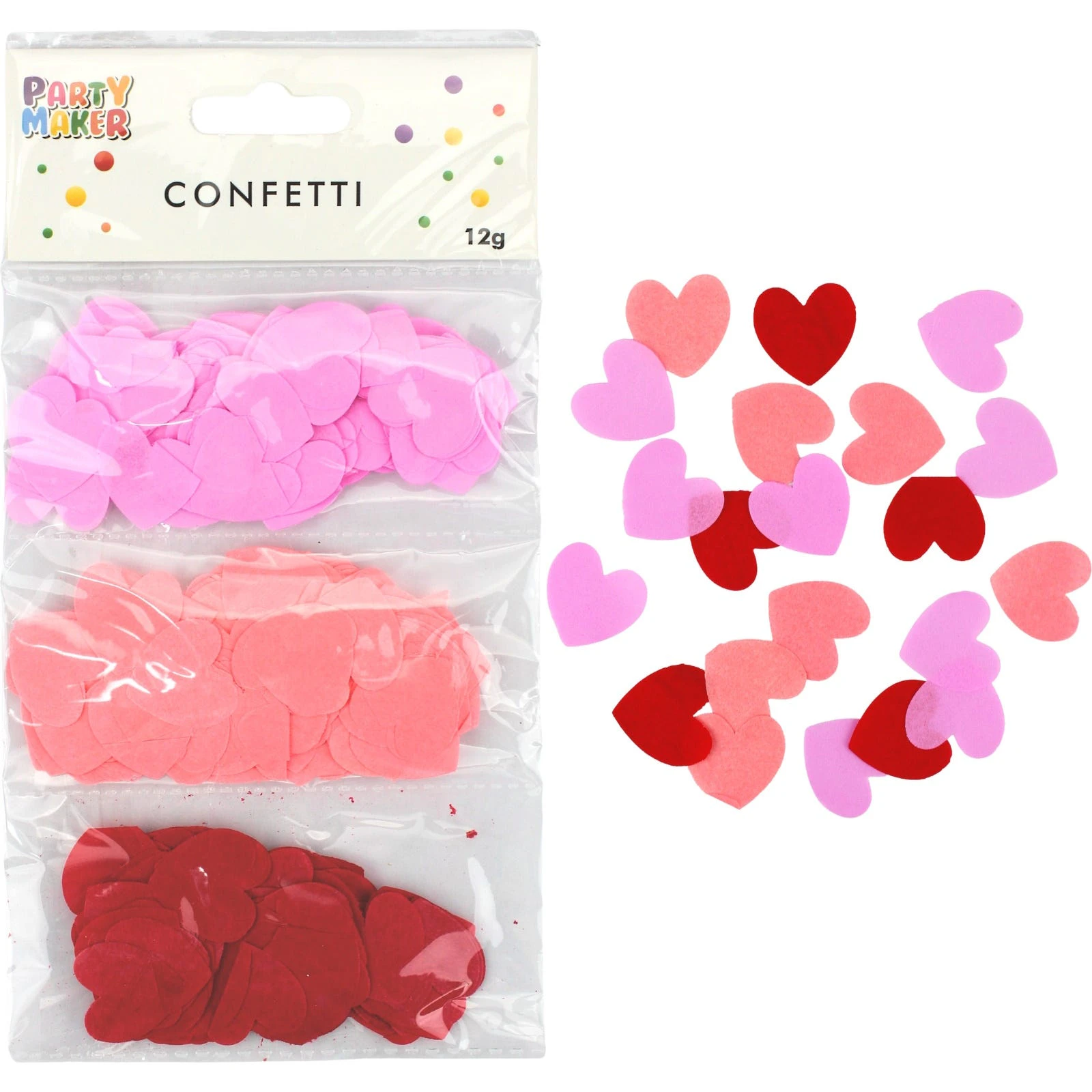 Heart Shaped Tissue Confetti