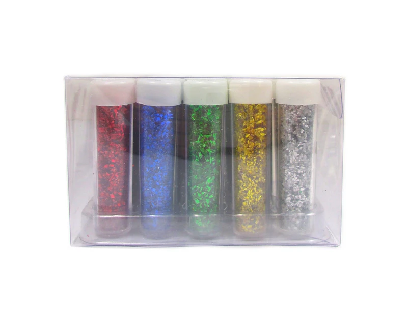 Coloured Glitter Tubes (Pack of 40)