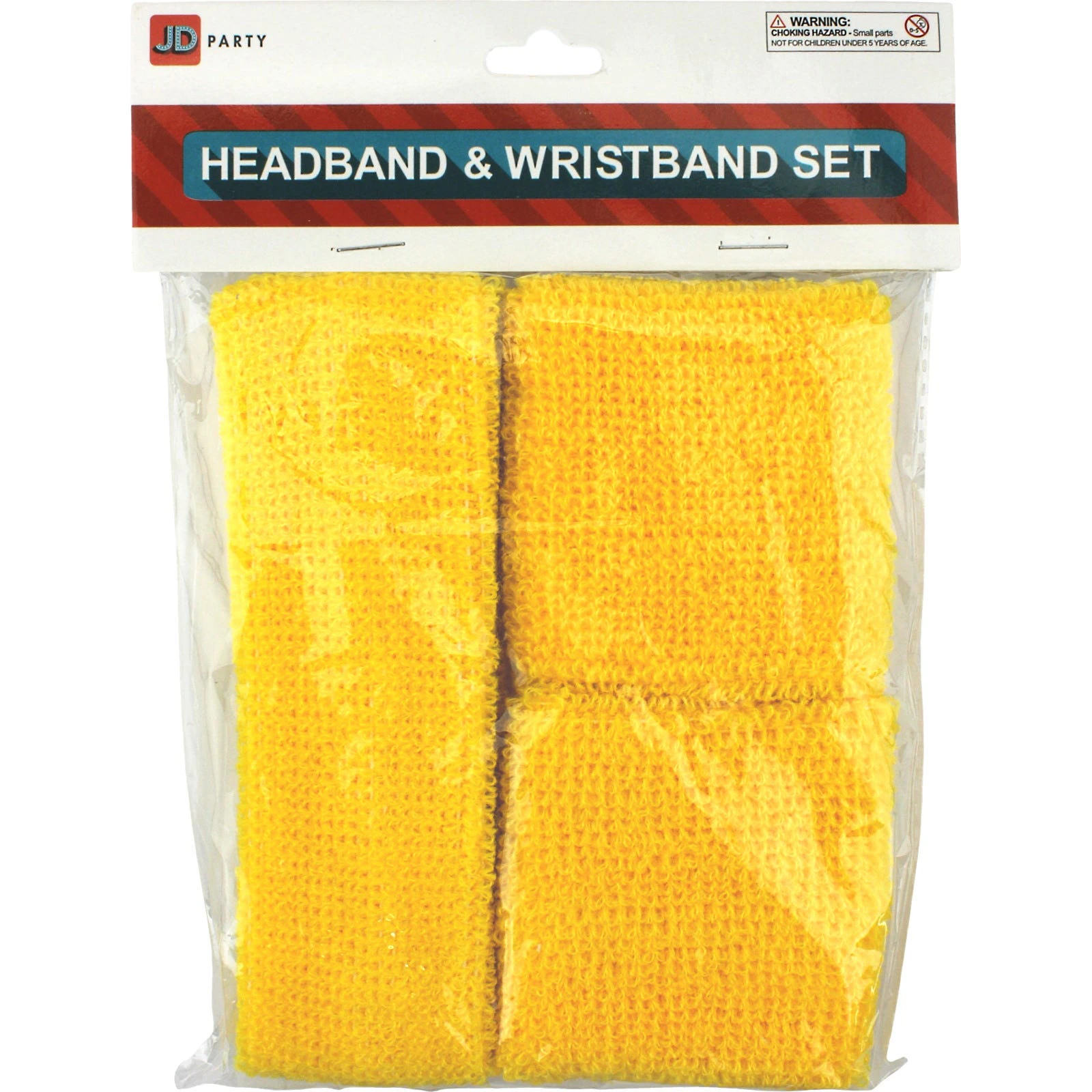 Yellow Sweatband Set