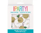 Garden Party Flowers and Gold Foil Dot Confetti (56g)