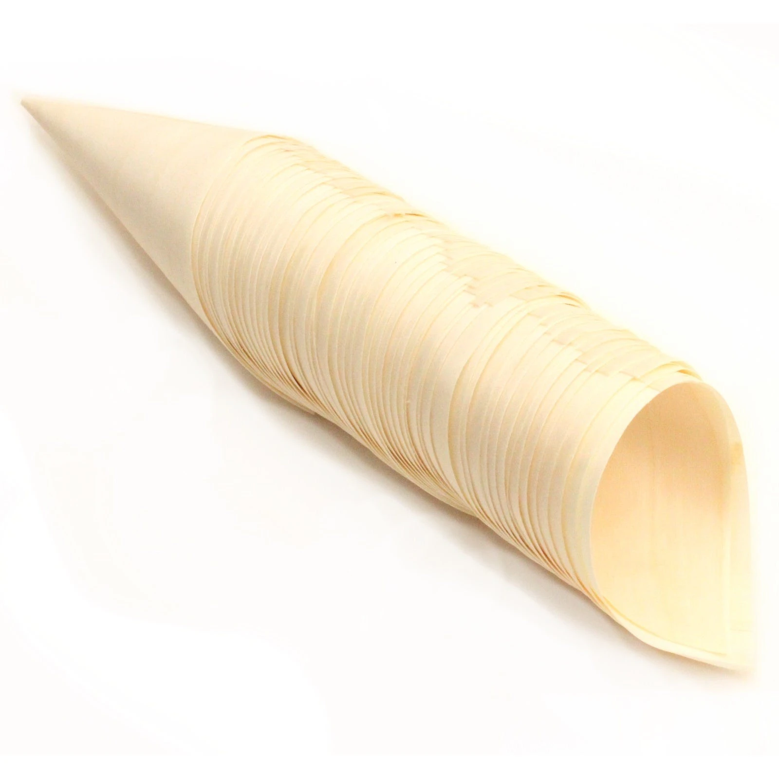 12.5cm Wooden Cones (Pack of 50)