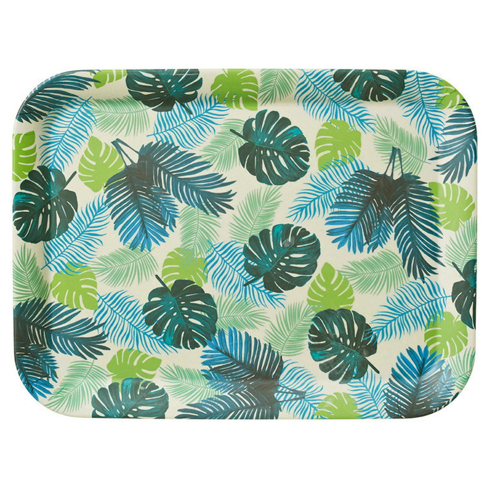 Frankie & Me Tropical Bamboo Fibre Tray 40cm