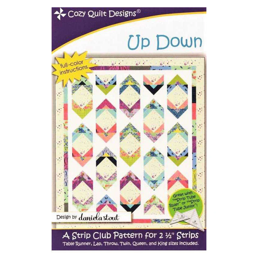 Up Down Quilt Pattern By Cozy Quilt Designs Quilting Sewing