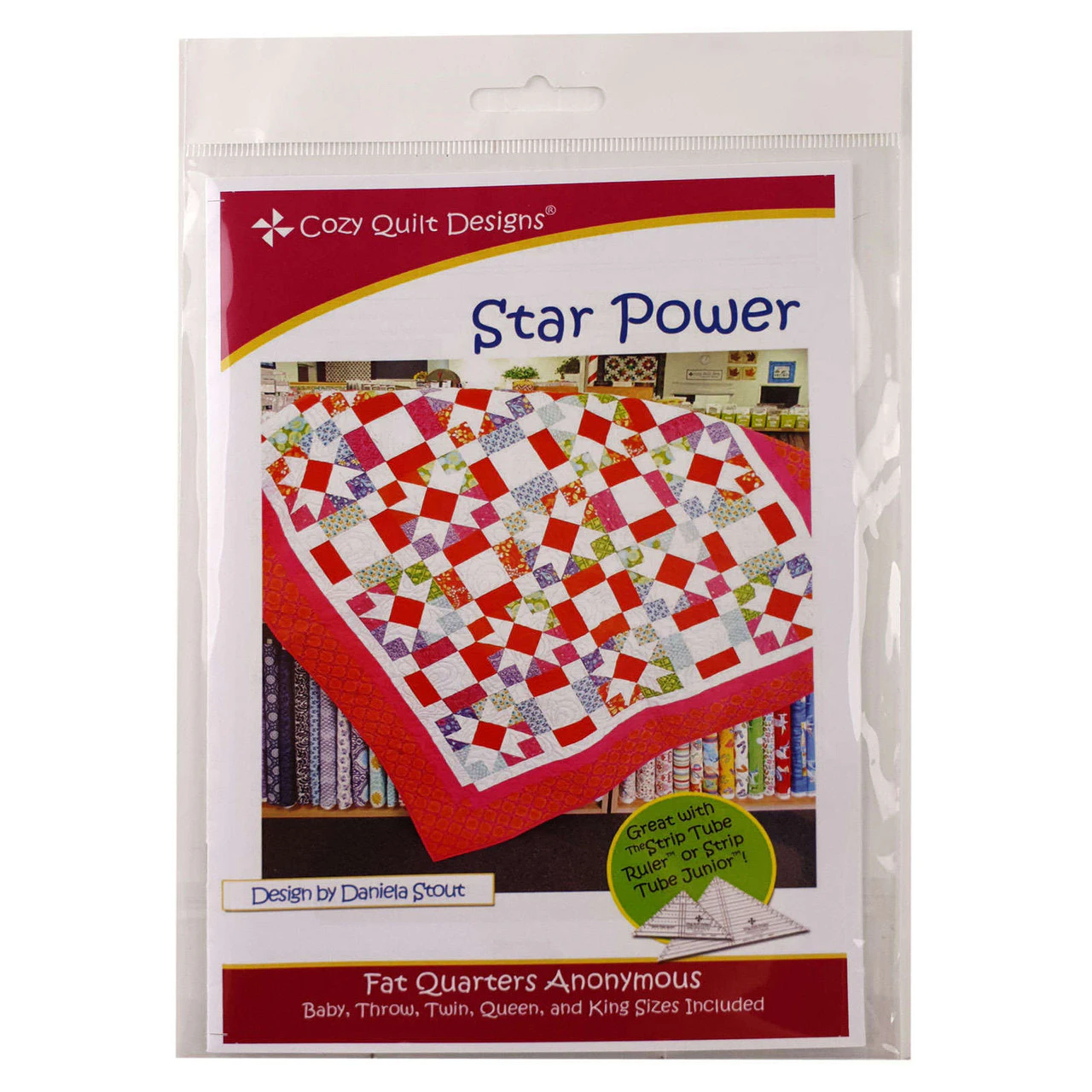 Star Power Quilt Pattern By Cozy Quilt Designs Quilting Sewing Craft