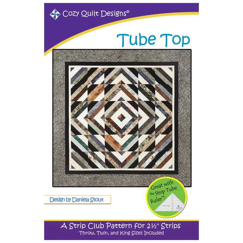 Tube Top Quilt Pattern By Cozy Quilt Designs Quiting Sewing