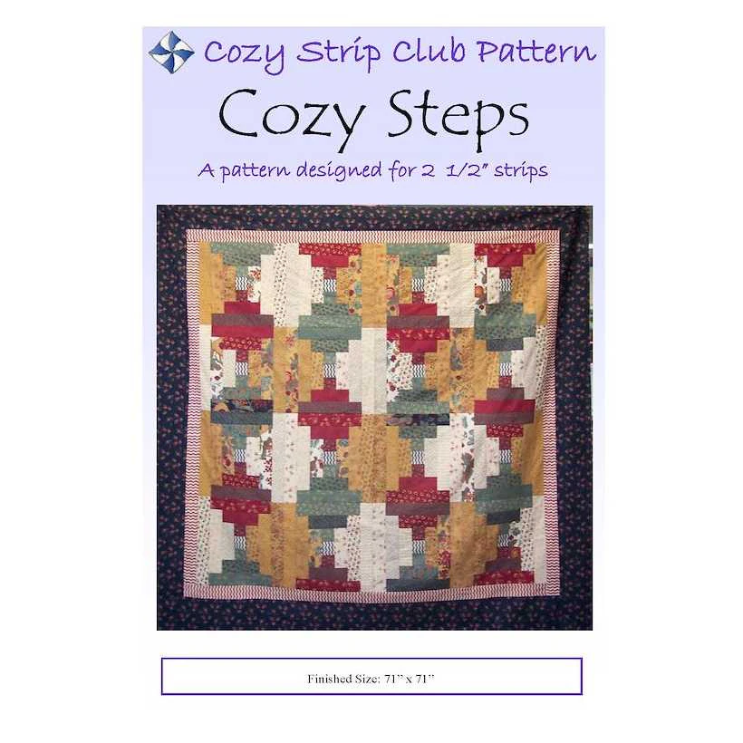 Cozy Steps Quilt Pattern By Cozy Quilt Designs Quilting Sewing