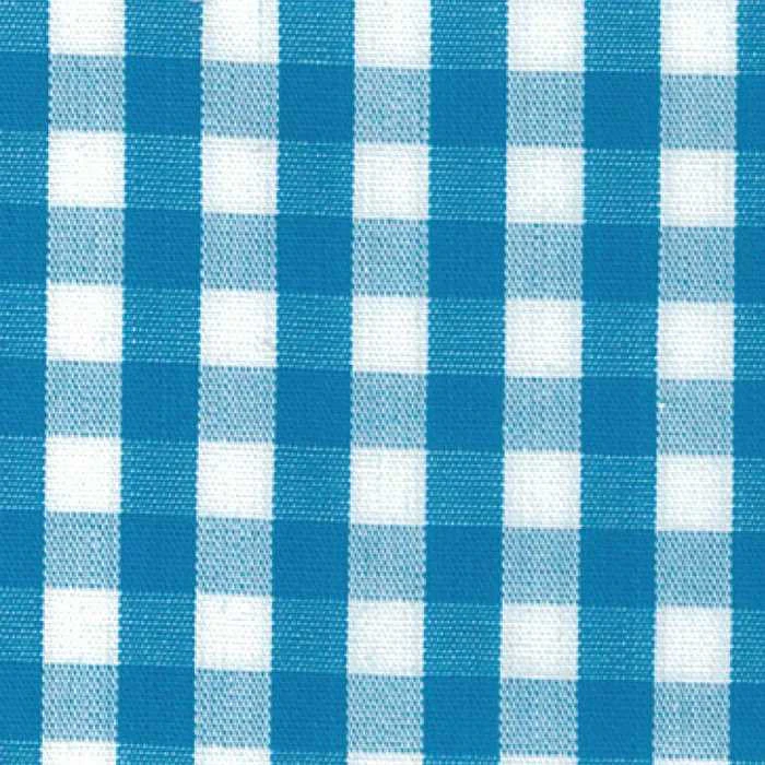 Picnic Check 4mm Aqua By Devonstone Fabric Quilting Sewing Craft