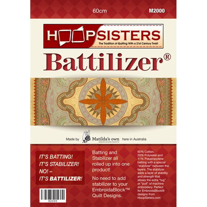 Hoop Sister's Battilizer 60cm Wide per Metre (M2000B)